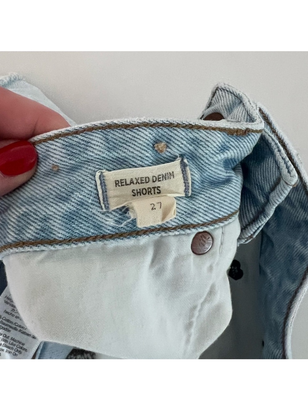 Madewell Light and Dark Denim Shorts Bundle of Two - Picture 3 of 5